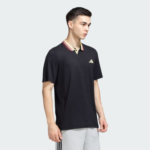 Black adidas Sportswear Polo Shirt