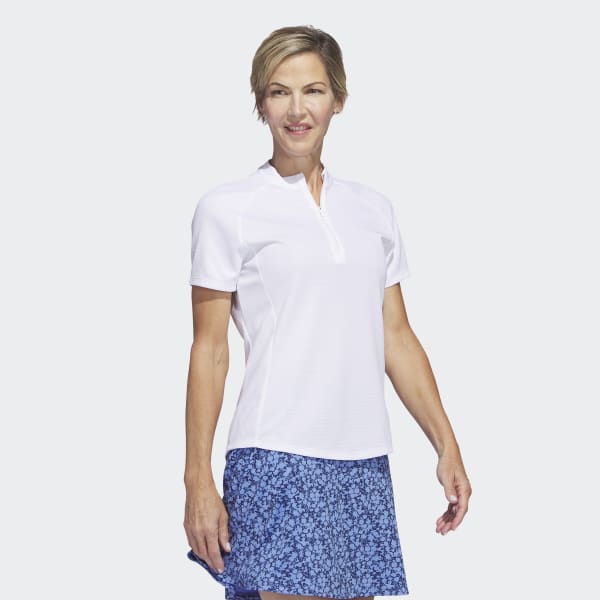 wit Textured Golfpolo