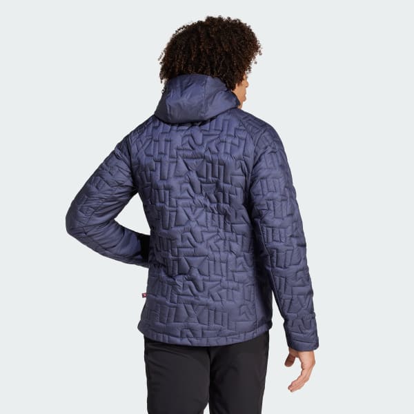 Blue Terrex Xperior PrimaLoft Loose Fill Insulated Hooded Jacket