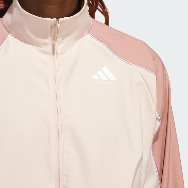 adidas Select Woven Jacket - Pink | Free Shipping with