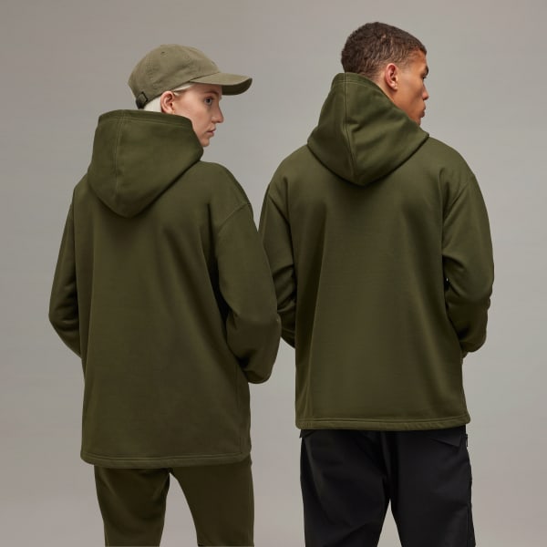 adidas Y-3 Loose Hoodie - Green | Free Shipping with adiClub