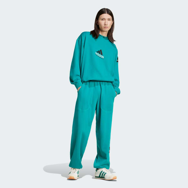 アディダス エキップメント クルーネック スウェット / EQUIPMENT CREW NECK SWEAT - グリーン | アディダス ジャパン
