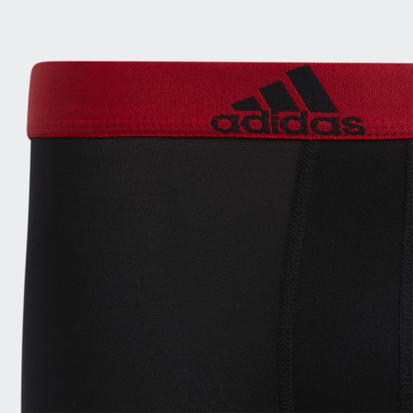 adidas Sport Performance Boxer Briefs 4 Pairs - Red
