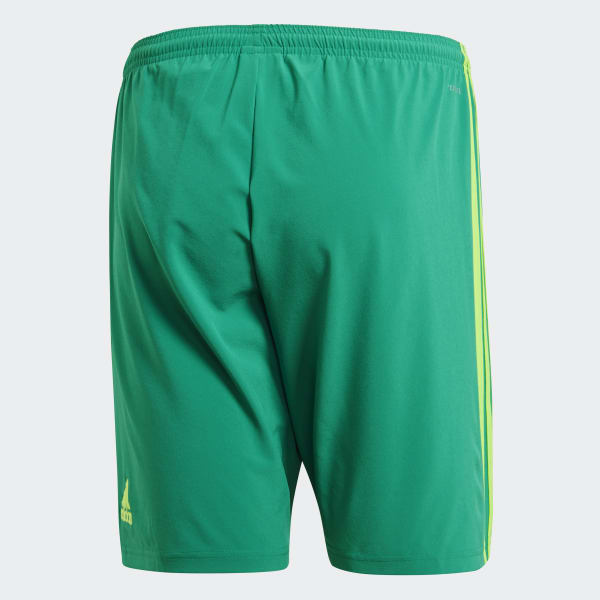 pantaloncini adidas basket verdi