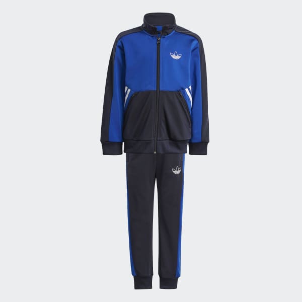 adidas sweatsuit blue