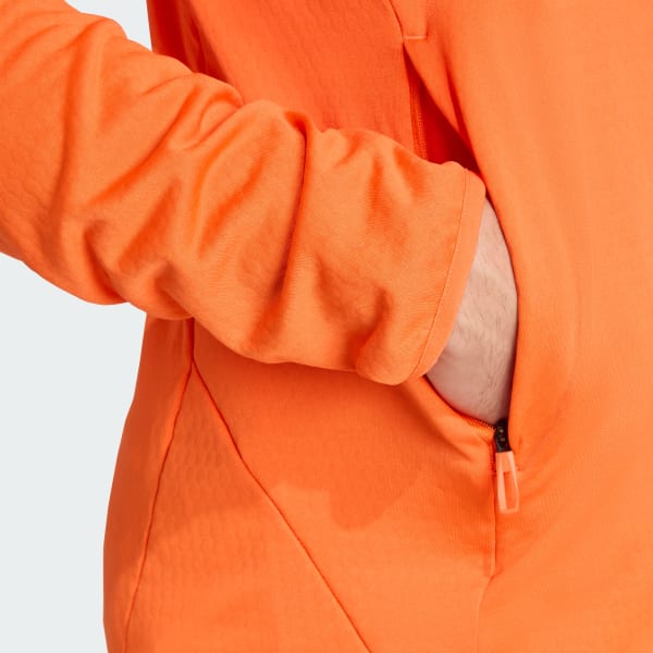 adidas Terrex Xperior CLIMAWARM Light Fleece Hooded Jacket