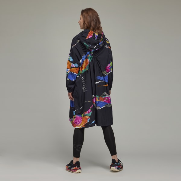 Zwart CH2 Allover Print Parka TS720