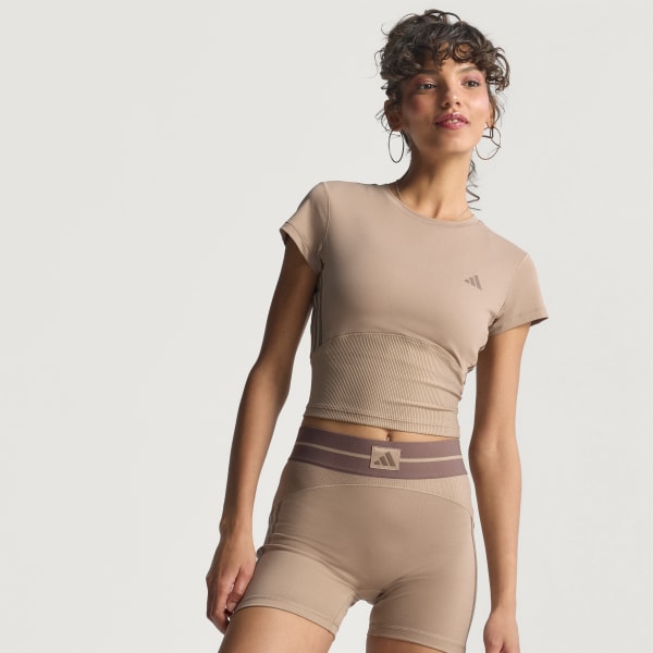 Braun Hyperglam Rib Baby T-Shirt