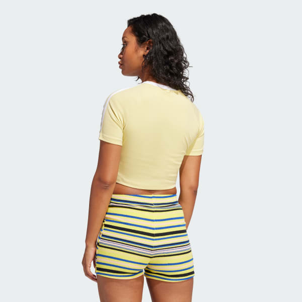 Amarillo Polo 3 Tiras Baby