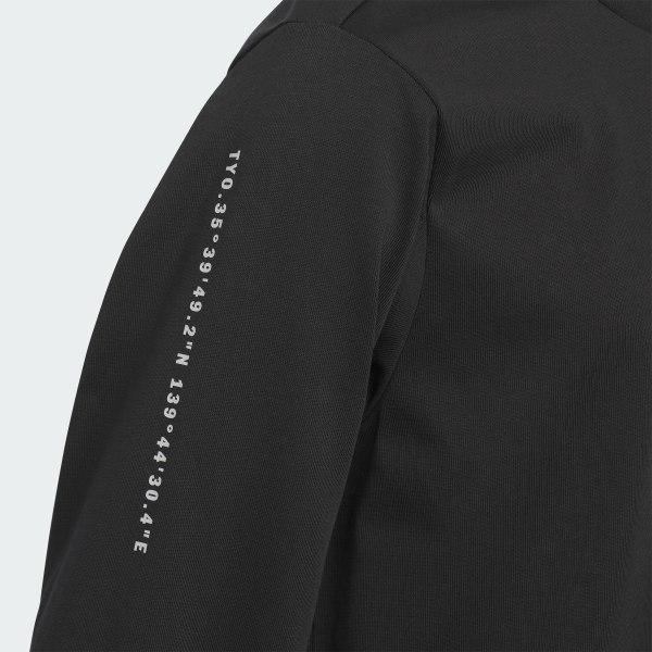 ブラック キッズ ブランド ラブ ルーズフィット シングルジャージー 長袖 Tシャツ