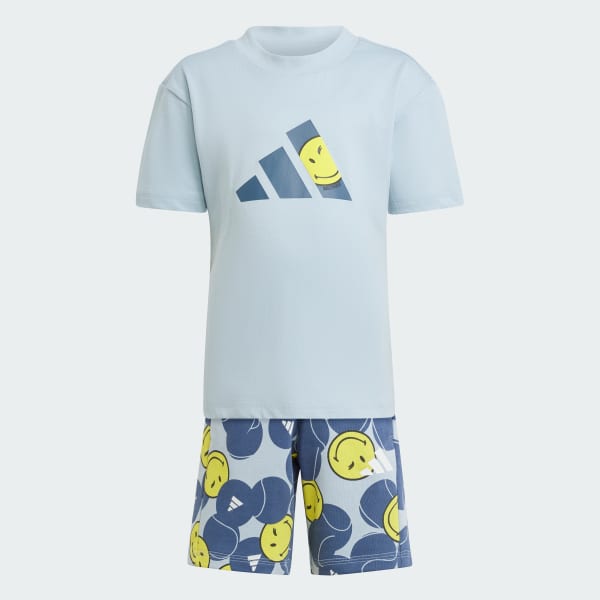 Biru Setelan Summerset Adidas X Smileyworld