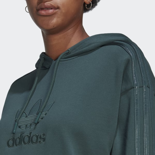 adidas Originals adicolor Trefoil Hoodie In Green