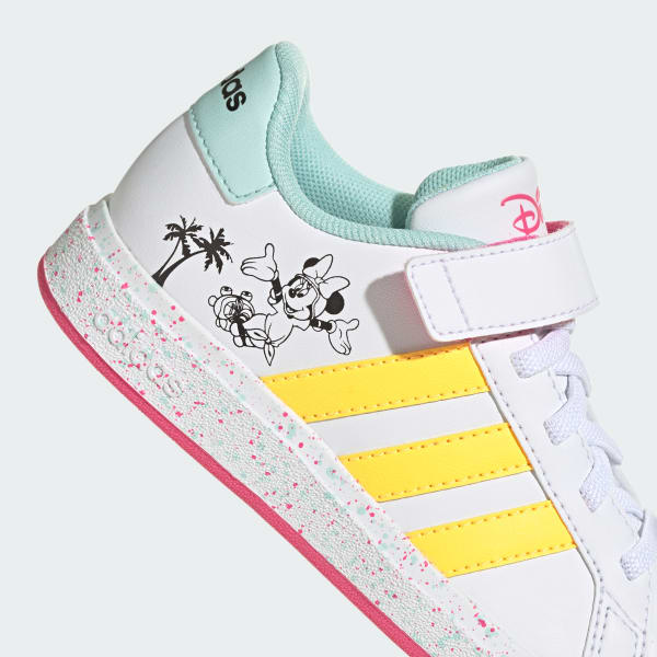 adidas Grand Court x Disney Sneakers Kids - White | Free