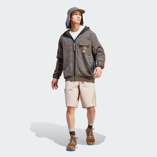 And wander fly store rain anorak hoodie