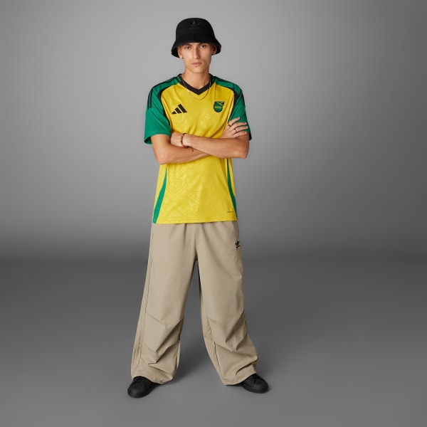 Jaune Maillot Domicile Jamaïque 24