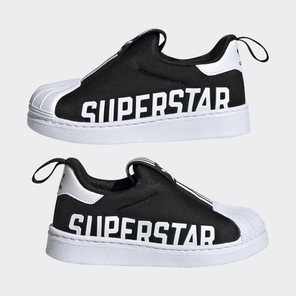 Black Superstar 360 X Shoes GVH22