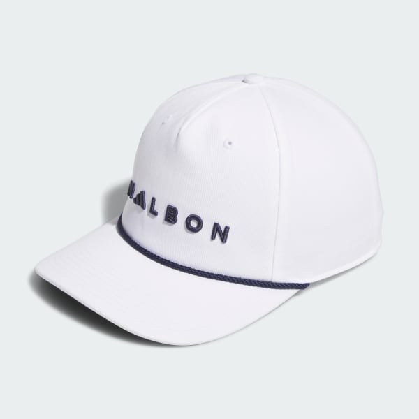 White adidas x Malbon Five-Panel Rope Hat