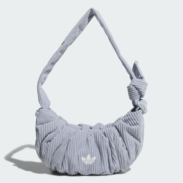 Blue 코듀로이 크로와상 백 S