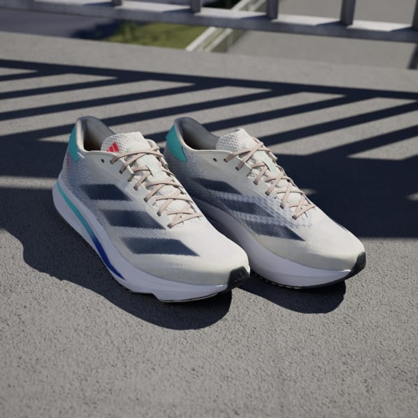 สีขาว รองเท้าวิ่ง Adizero Sl2