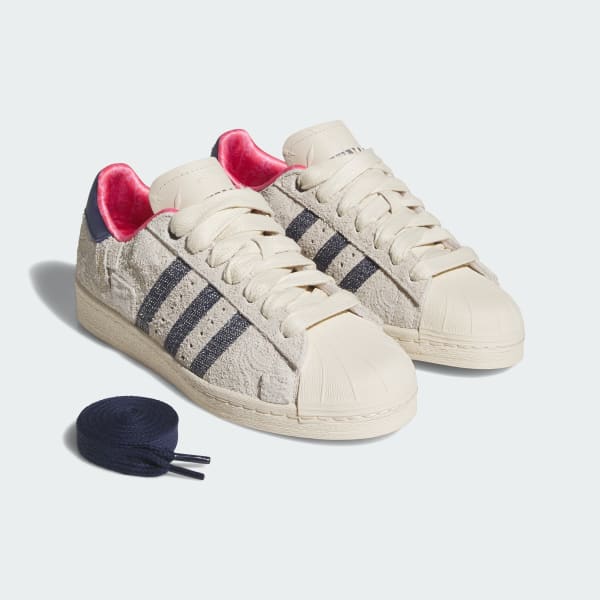 adidas MENACE SUPERSTAR 82 Shoes - White | Free Shipping with