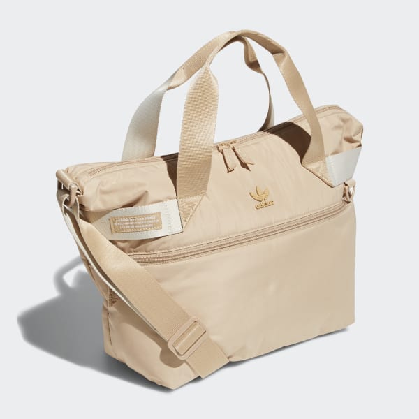  adidas Originals Puffer Shopper Tote Bag, Magic Beige, One  Size