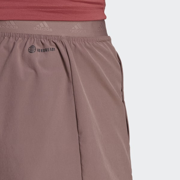 Morado Shorts de Entrenamiento Colourblock BVS49