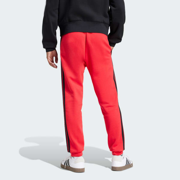 Essentials 3-Stripes Fleece Pants