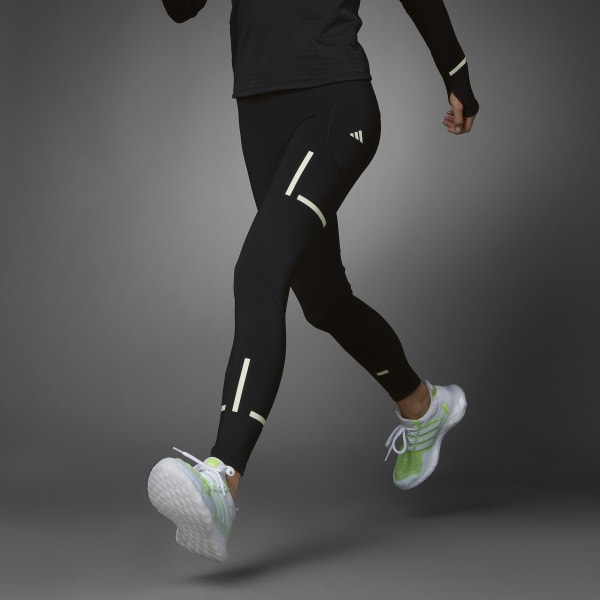 cerná Legíny Fast Impact Reflect At Night X-City Full-Length Running