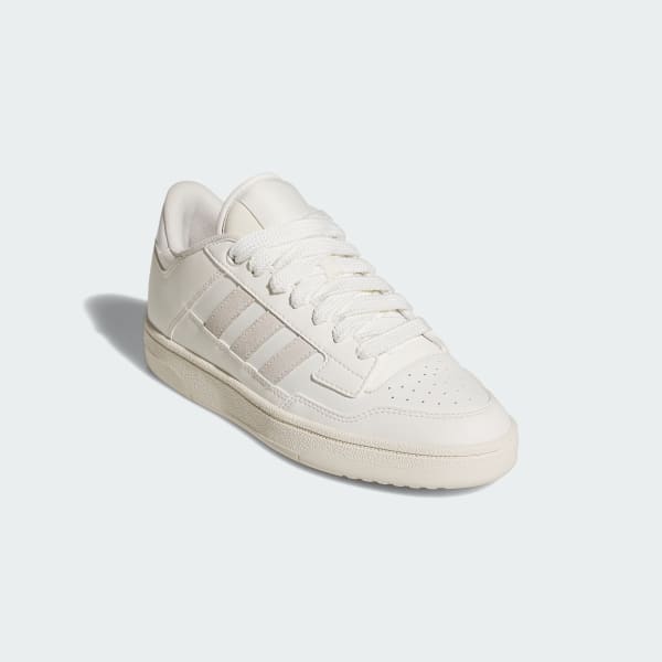 White Rapid Court Low Shoes