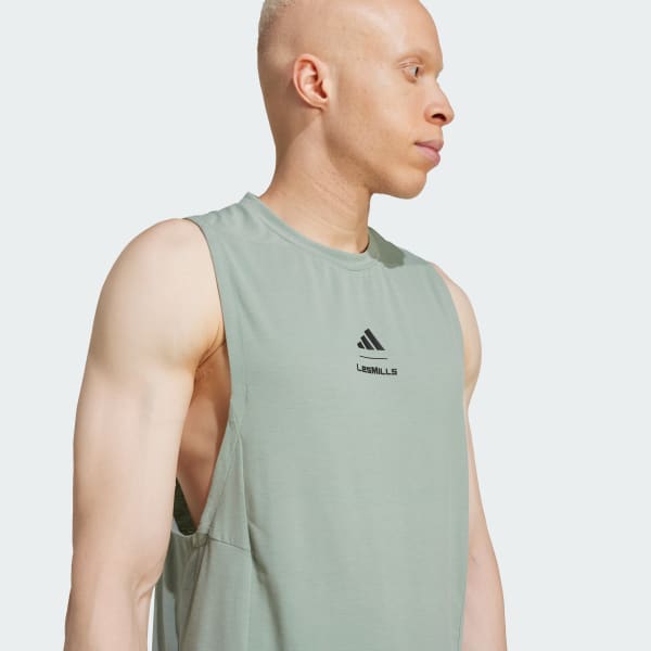 アディダス ノースリーブTシャツ - グリーン | アディダス ジャパン