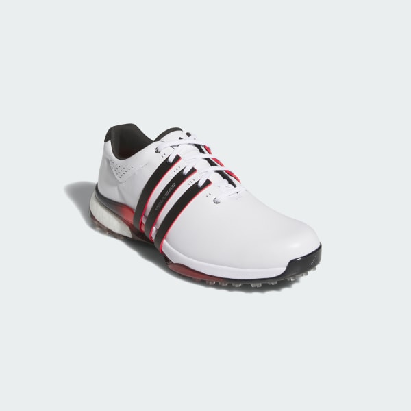 White Tour360 25 Wide Spikeless Golf Shoes