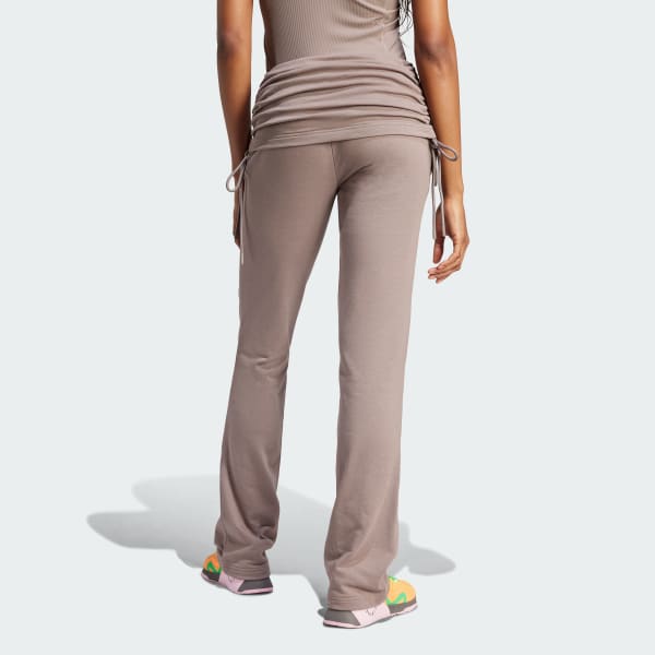adidas by Stella McCartney ロールトップパンツ - ブラウン