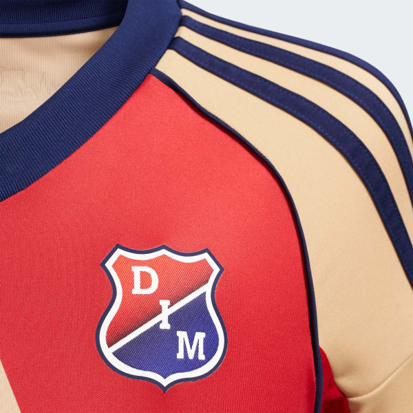 Rojo Camiseta Tercera DIM 2025 Niño