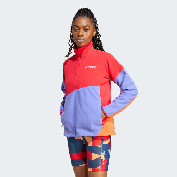 Rood Terrex Multi Climawarm Fleece Anorak
