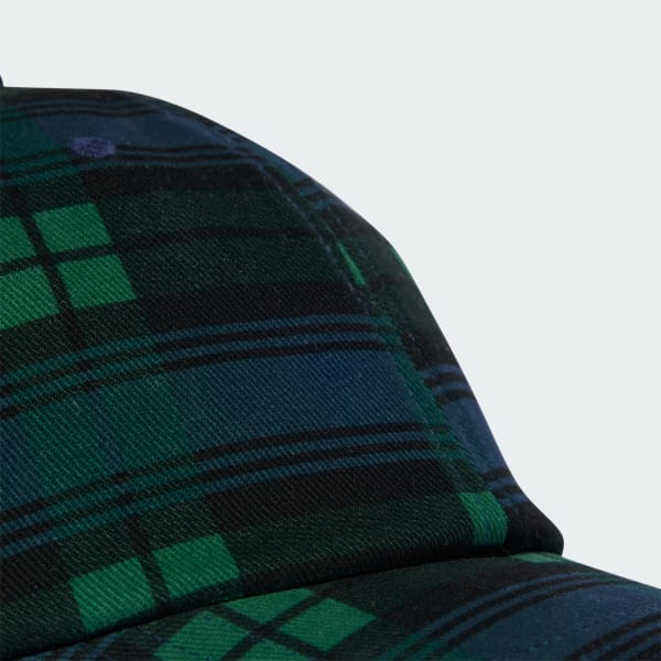 Blue Tartan Basketball Cap