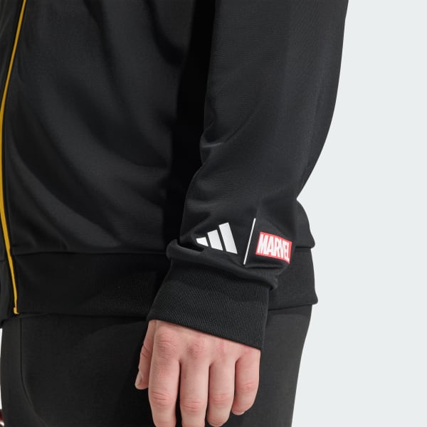 adidas Real Madrid Avengers Track Top - Black | Free Shipping with