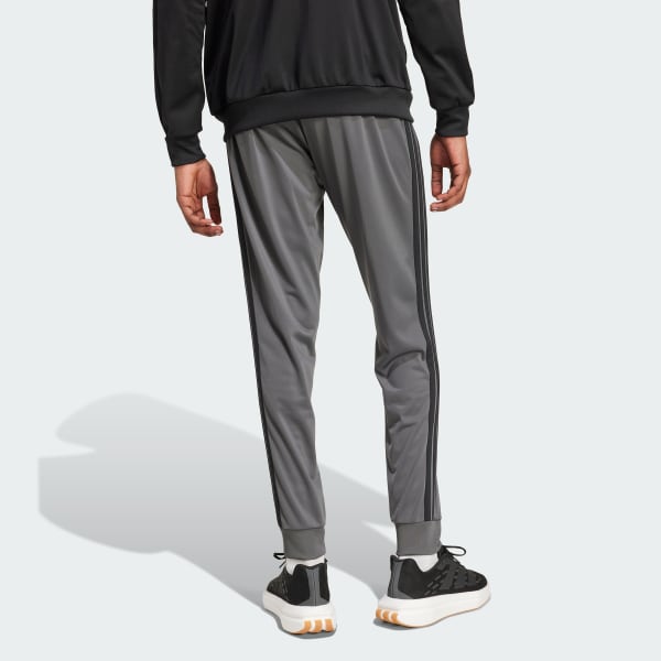 3-Stripes Tricot Regular Tapered Track Pants - Grey | Free