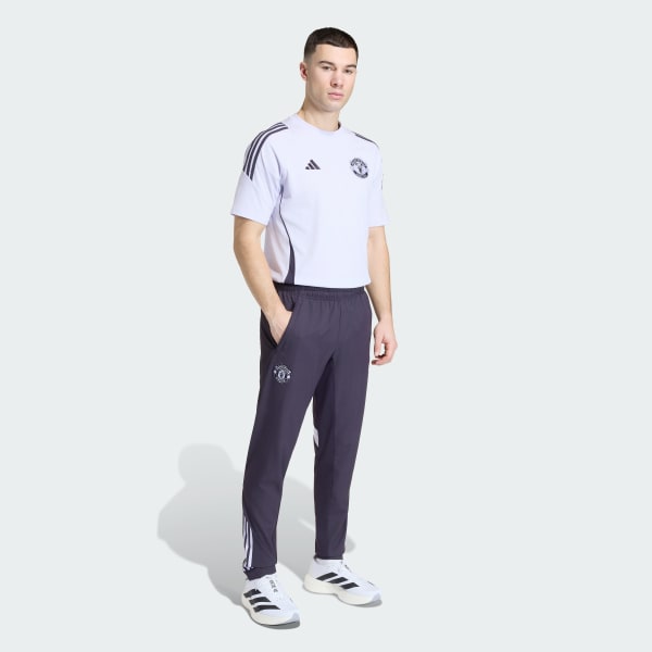 Purple Manchester United Tiro 25 Competition Presentation Pants