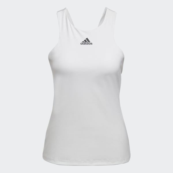 Λευκό Tennis Y-Tank Top CC579
