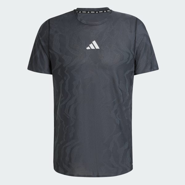 Đen Áo Thun Chạy Bộ Kỹ Thuật Ultimate CLIMACOOL+