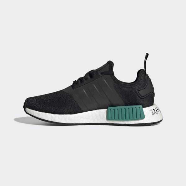 nmd r1 black and green