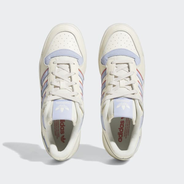 Chaussures et baskets femme adidas Forum Low W Ftw White/ Blue Dawn/ Ftw  White