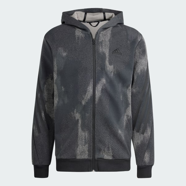 Flerfarget Future Icons 3-Stripes Full Zip Hettegenser