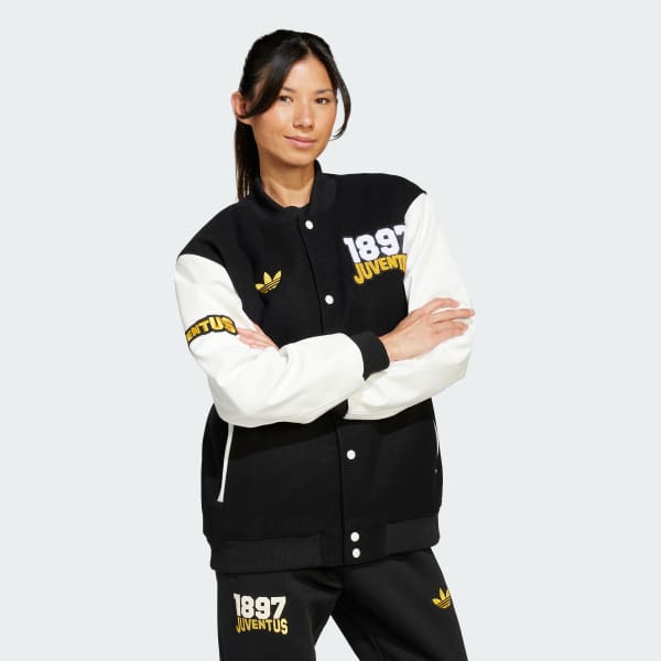 Schwarz Juventus Turin VRCT Jacke – Genderneutral