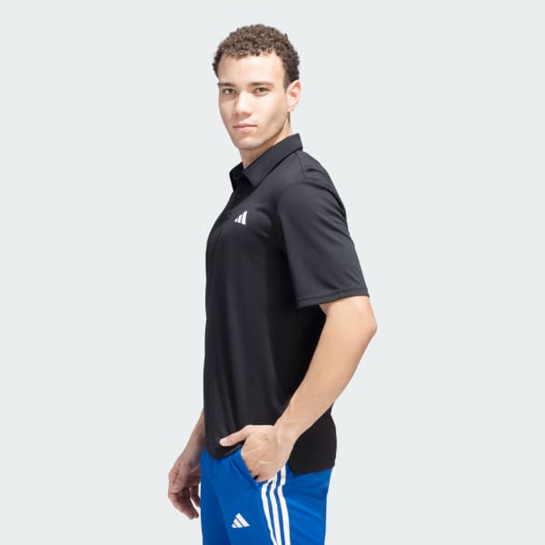 Black adidas Polo 6 Shirt
