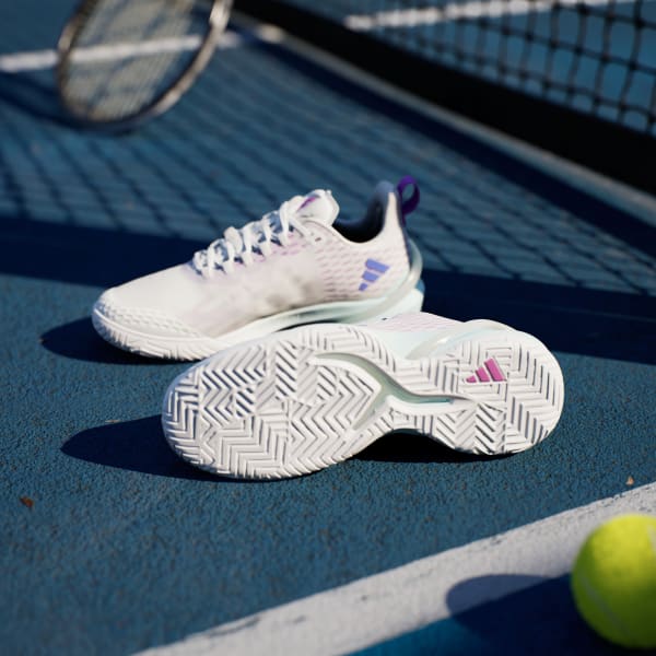 bílá Boty adizero Cybersonic Tennis