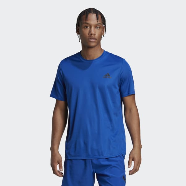สีน้ำเงิน เสื้อยืด AEROREADY Designed for Movement