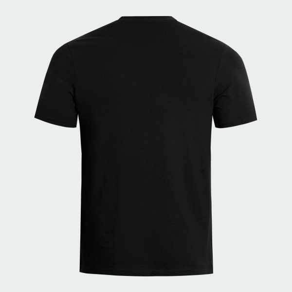 Negro 3-Pack playeras algodón