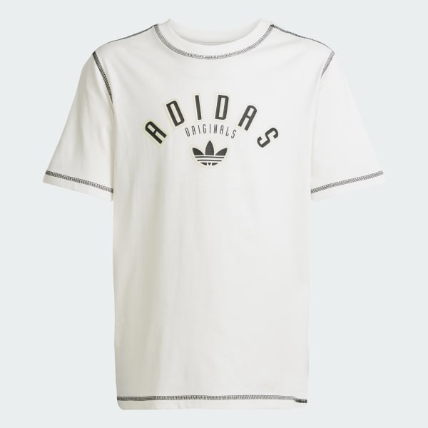 Blanco Polera Logo Play Niños