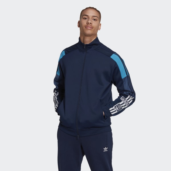 Niebieski Adicolor Track Top DWB32